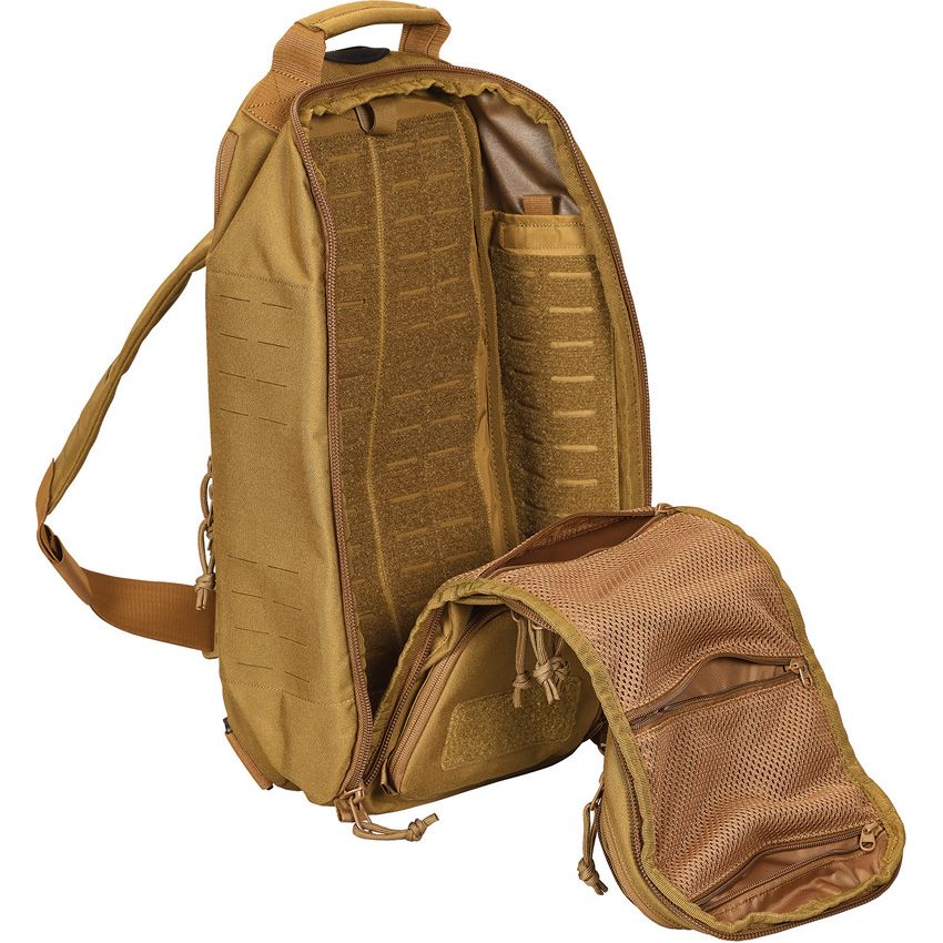 Tasmanian Tiger Modular Sling Pack 20 coyote Knyfe