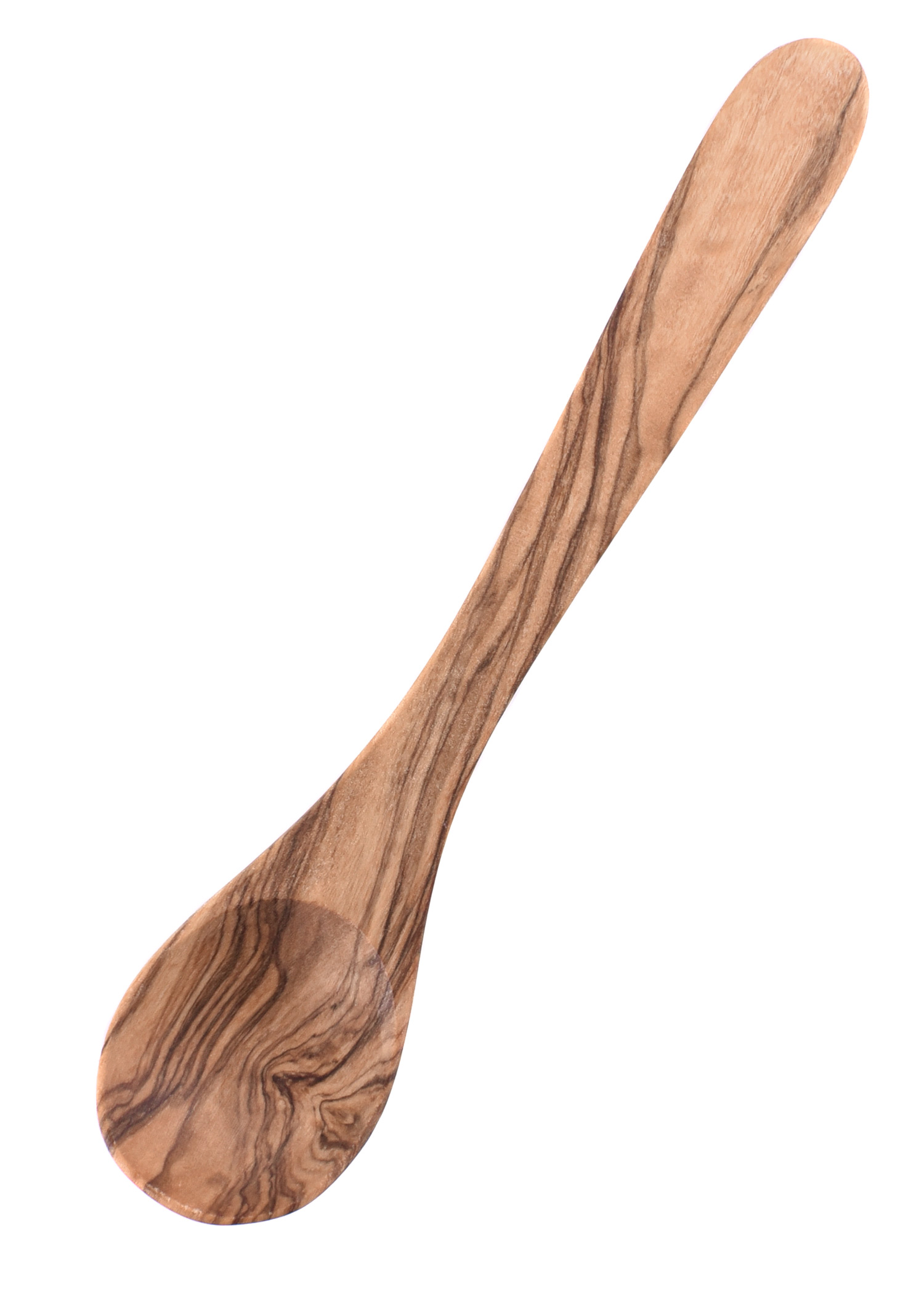 Cucchiaio piccolo in legno d'ulivo circa 13 cm