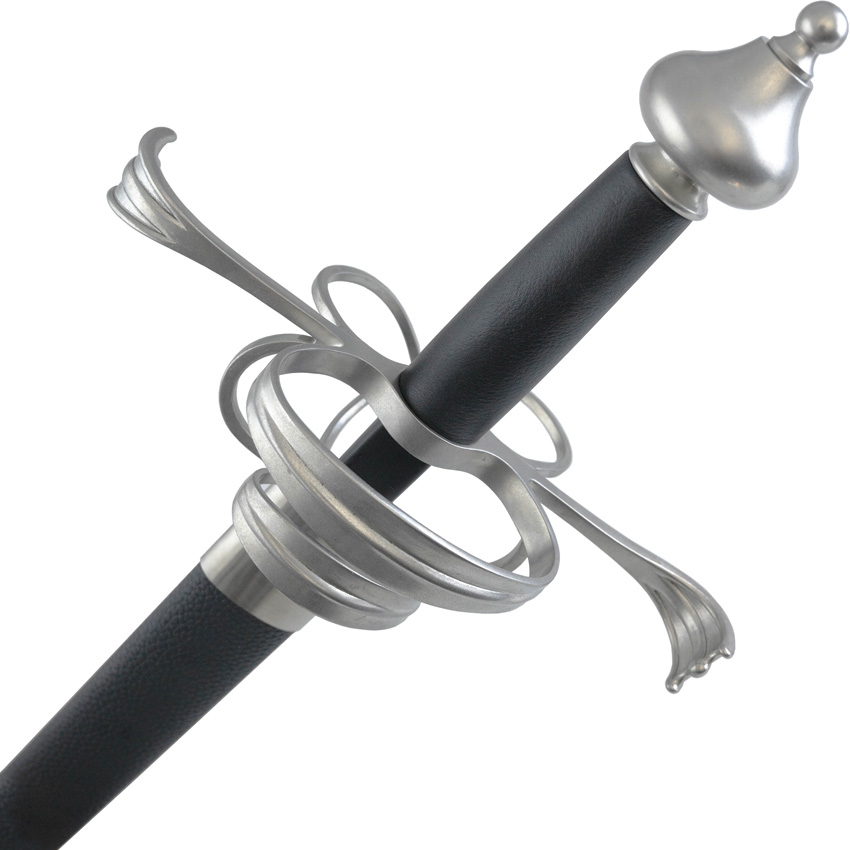Kingston Arms Spada Da Lato Side SM36190 Sword black 5160 Leather