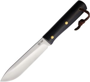 MAIN Knives Survival 3000 Fixed Blade Knife Black Stainless