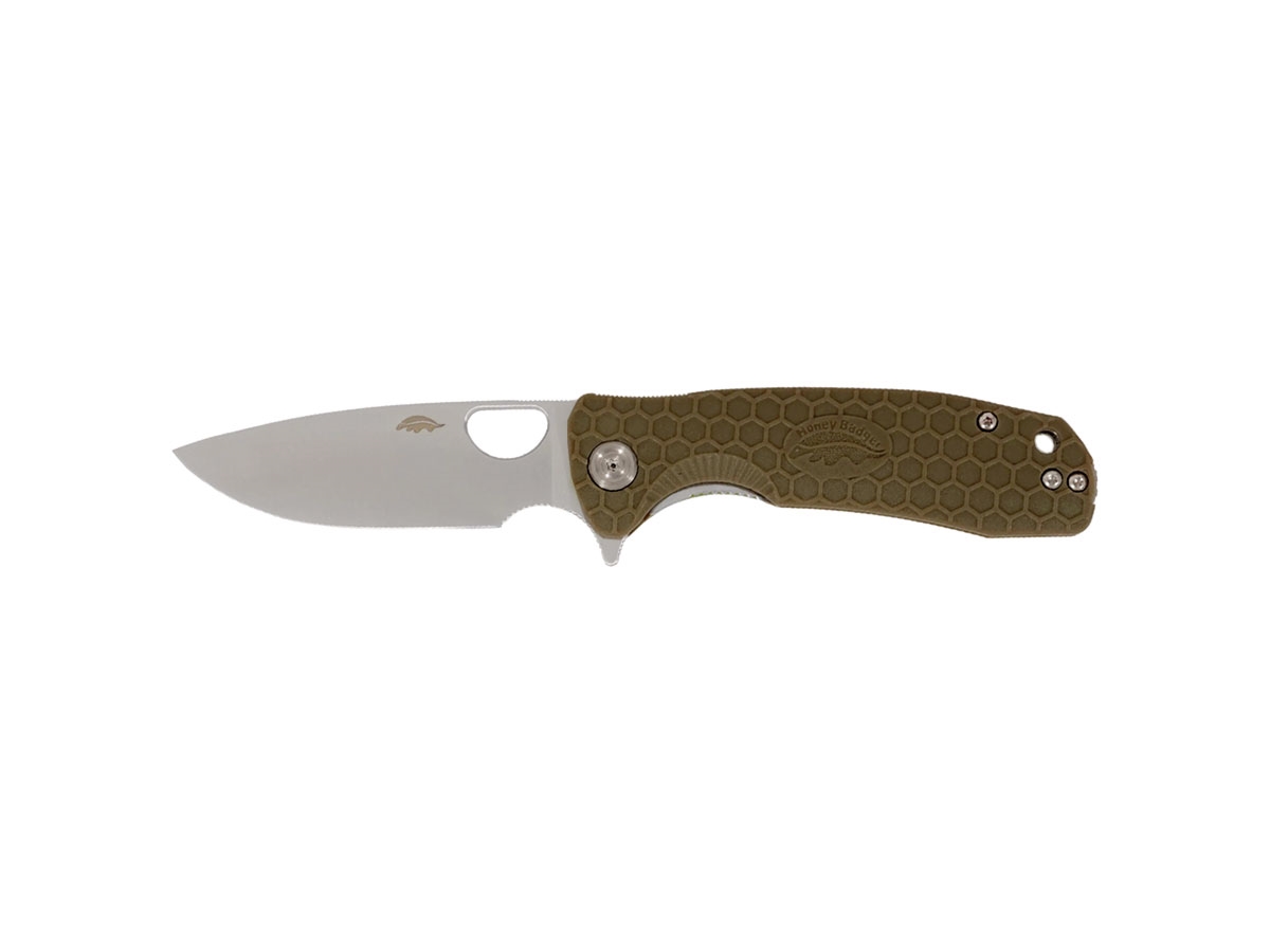 0121340_honey-badger-hb1022-flipper-drop-point-small-tan 0121340_honey-badger-hb1022-flipper-drop-point-small-tan