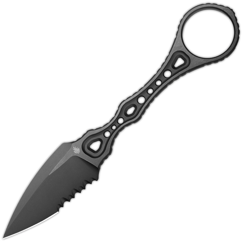 Kizer Defensor ZX-FB02A1 Tactical Knife, Grey, M390 Steel, Spear