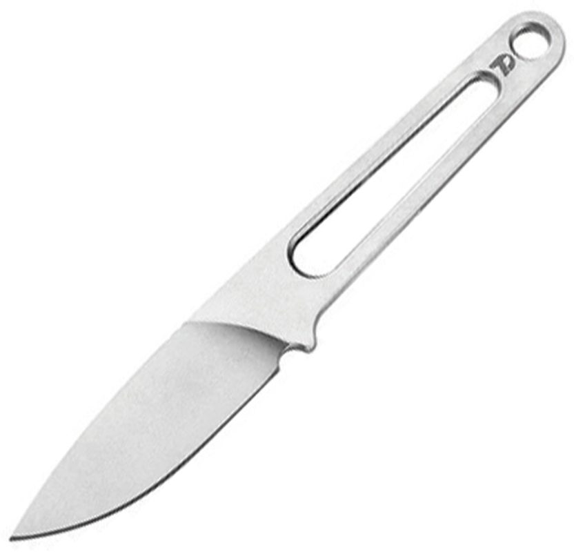 Dreamtech D4038G Neck Knife silver D2 D2 Drop-Point Plain edge - Knyfe