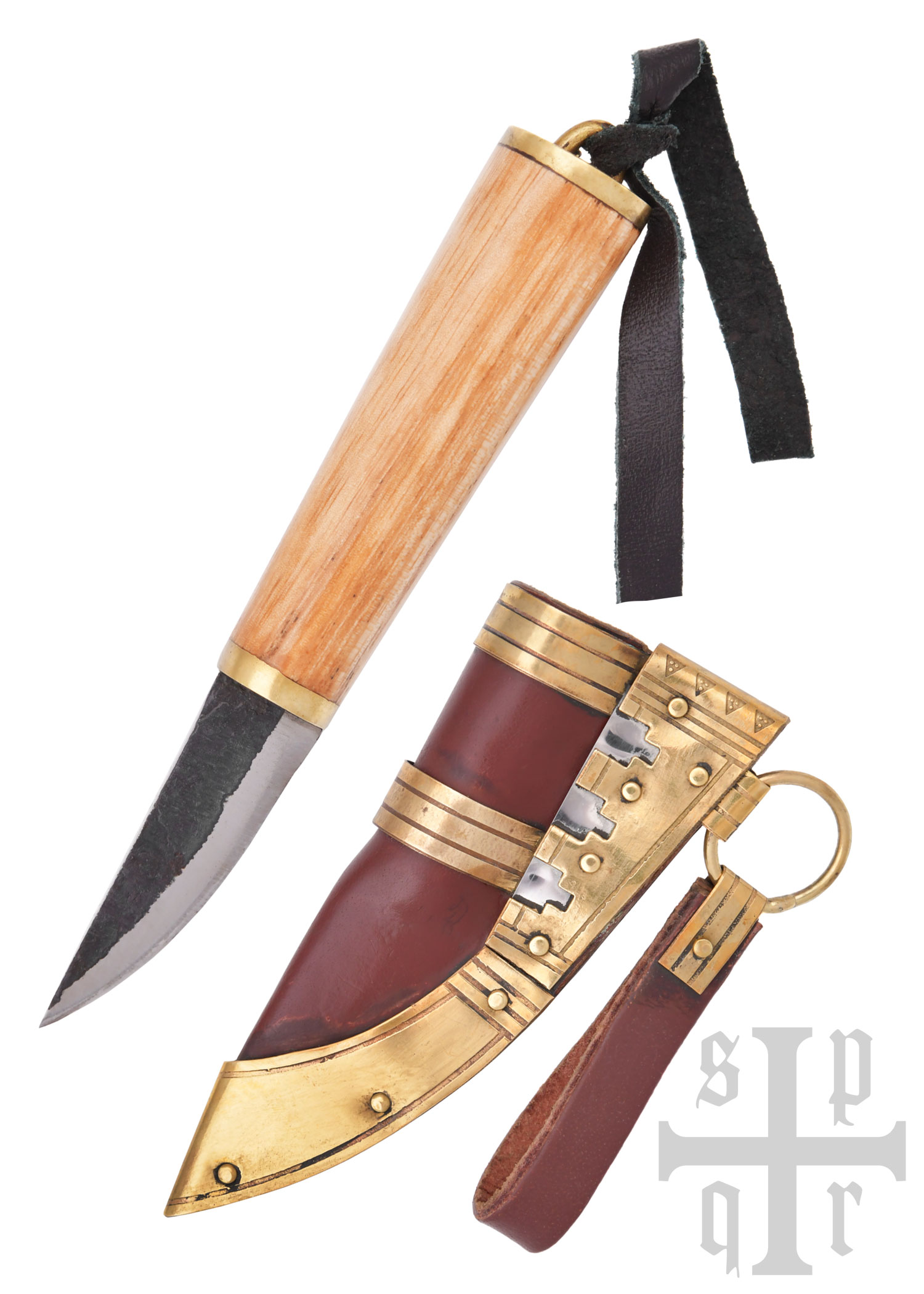 spqr-wp290_wikingermesser_klein_messer_fibelmesser_carbonstahl_mittelalter